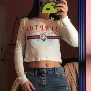 White Long Sleeve T Shirt